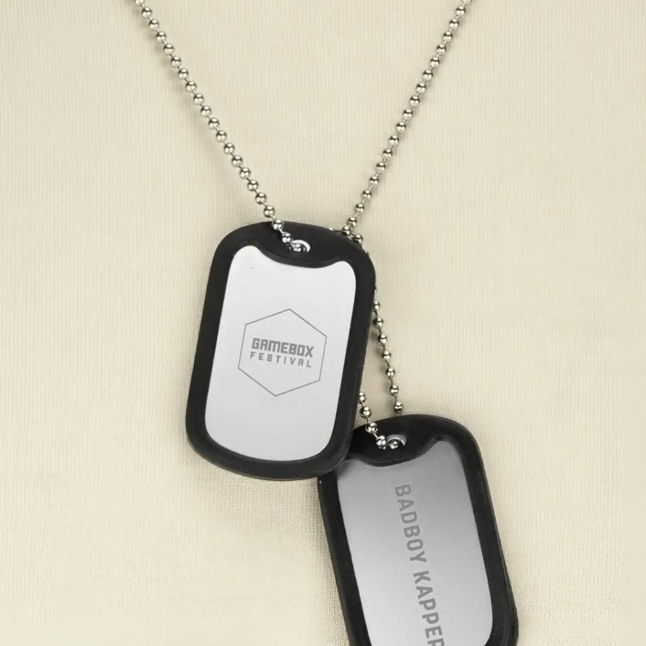 Dogtag m. navn eller gamertag