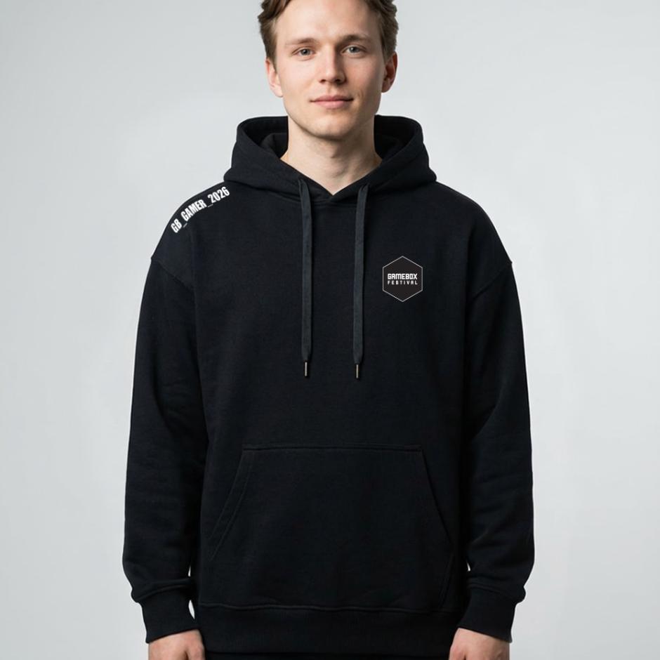 Signature Pro Hoodie i sort