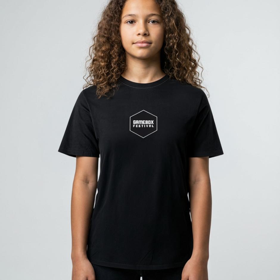 Core Tee i sort til børn