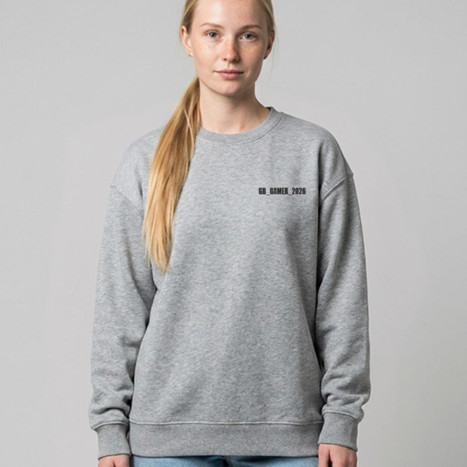 Statement Crewneck i grå